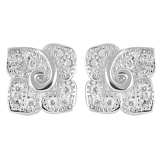 Most Fashionable Cubic Zirconia 925 Sterling Silver Earrings