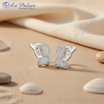 Load image into Gallery viewer, Silver Stud Earrings for Women | Dainty Daily Jewelry
