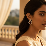 Load image into Gallery viewer, Silver Ruby Earrings for Women | Gemstone Jewelry Gift
