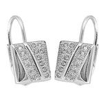 将图像加载到图库查看器中， 925 Silver Cubic Zirconia Earrings for Women | Daily Wear
