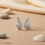 将图像加载到图库查看器中， Silver Cubic Zirconia Earrings for Women | Dazzling Jewelry
