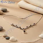 Load image into Gallery viewer, Collar de granate en plata 925 para mujer | Joyería con piedras preciosas
