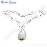 Load image into Gallery viewer, 925 Silver Moonstone Teardrop Necklace for Women | Gift
