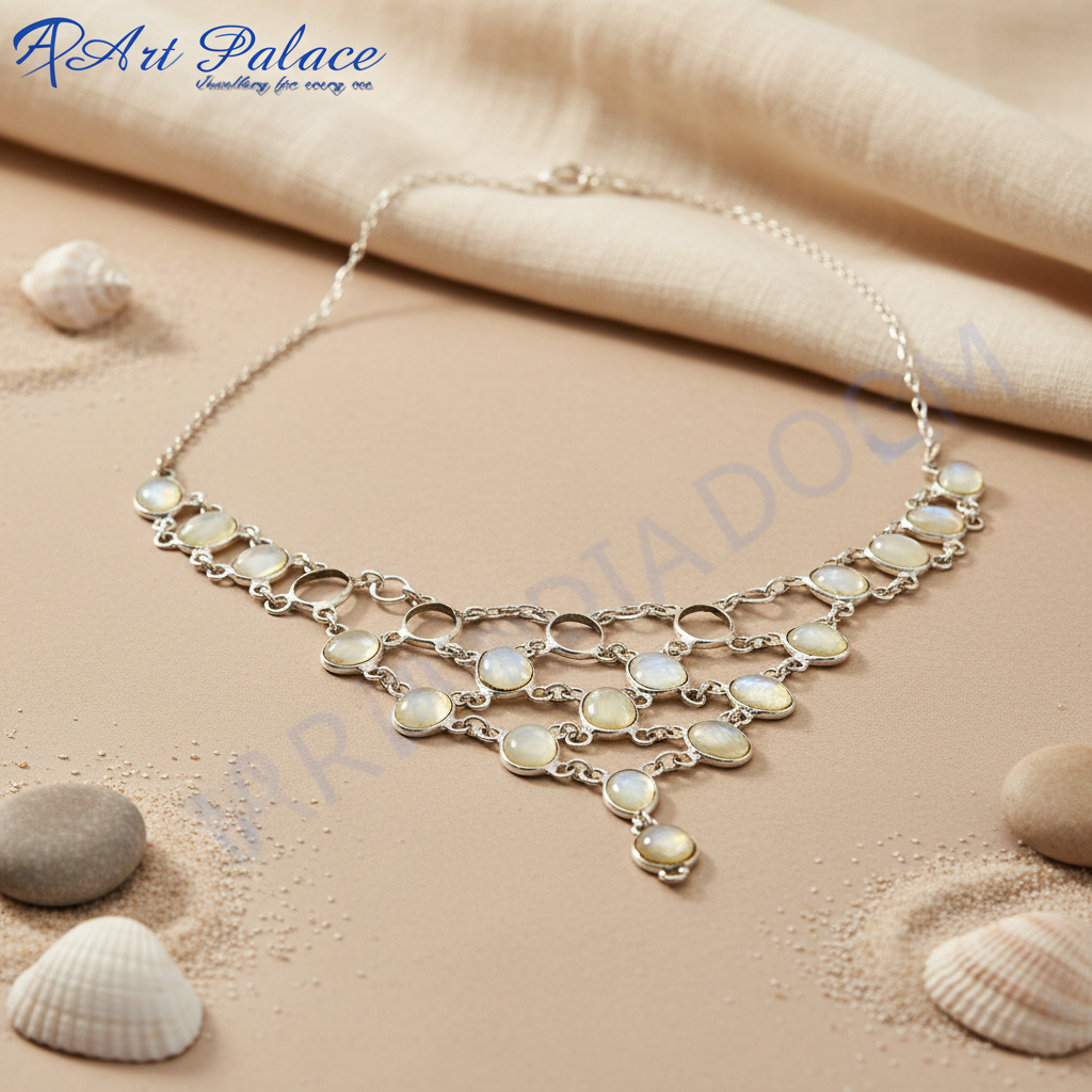 925 Silver Mother of Pearl Necklace for Women | Fashion Jewelry