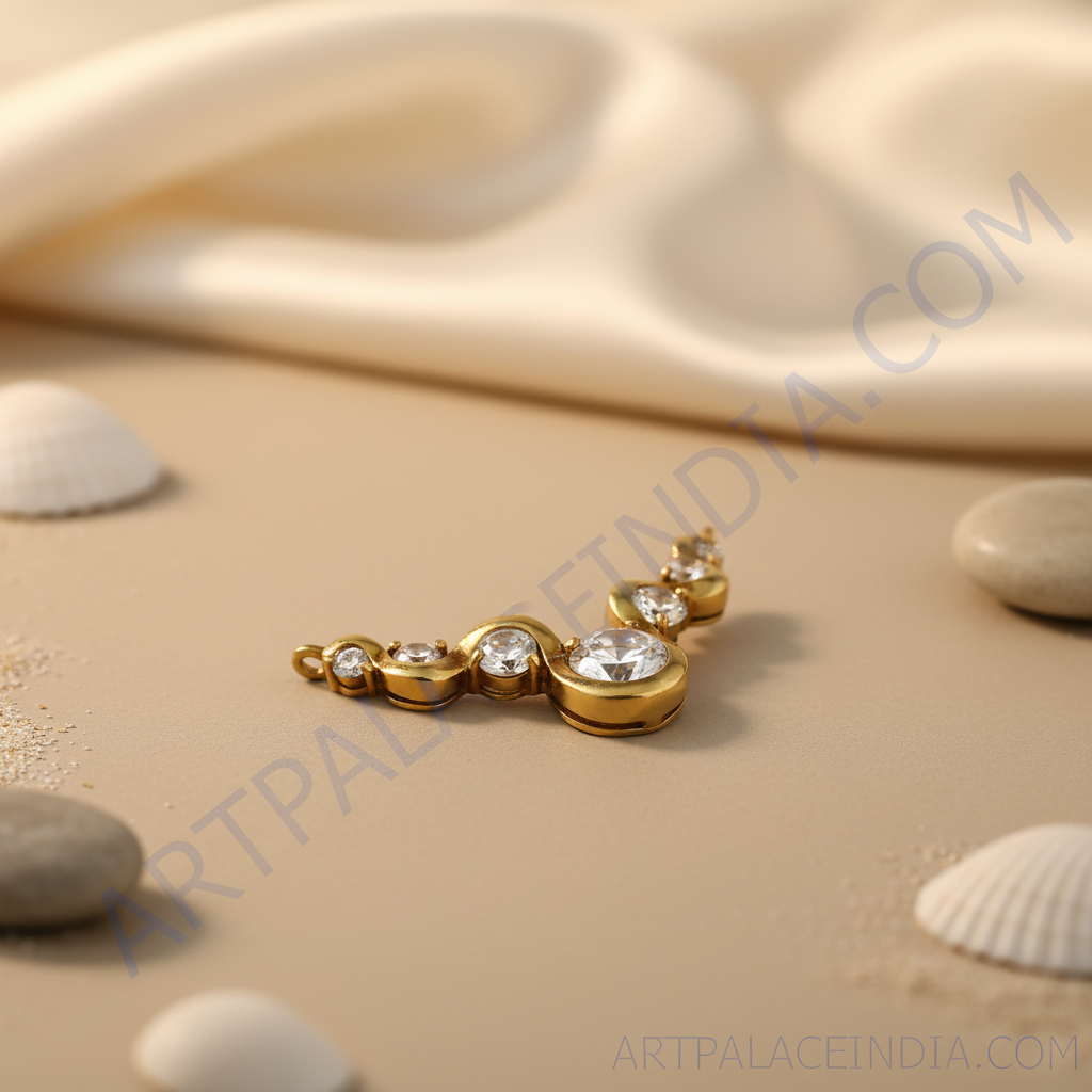 gold plating Cubic Zirconia Pendant for Women | Fashion Jewelry