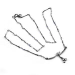 将图像加载到图库查看器中， Oxidized Silver Chain Necklace for Women | Fashion Jewelry
