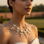 Load image into Gallery viewer, Moonstone Silver Necklace | Dangle Stone for Women | Gift
