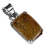 将图像加载到图库查看器中， Silver Rutile Quartz Pendant | Sterling Silver Jewelry for Women

