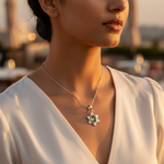 将图像加载到图库查看器中， 925 Silver Citrine Star Pendant | Gemstone Jewelry for Women
