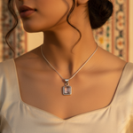 将图像加载到图库查看器中， 925 Silver Gemstone Pendant for Women | Daily Wear Gift
