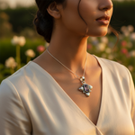 将图像加载到图库查看器中， 925 Sterling Silver Amethyst Pendant for Women | Gemstone Jewelry
