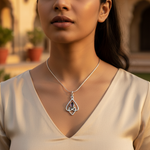 将图像加载到图库查看器中， 925 Silver Amethyst Pendant for Women | Gemstone Jewelry
