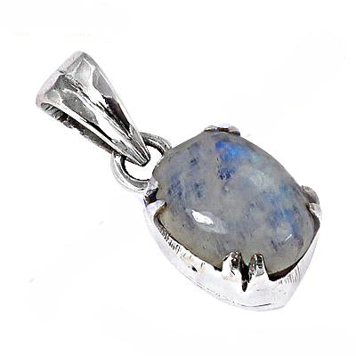 925 silver moonstone pendant for women | gemstone jewelry
