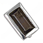 将图像加载到图库查看器中， Silver Ring with Smoky Quartz Stone for Women | Daily Wear
