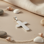 将图像加载到图库查看器中， 925 Silver Cross Pendant for Women | Religious Jewelry Gift
