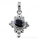 将图像加载到图库查看器中， 925 Silver Black Onyx Pendant for Women | Gemstone Jewelry
