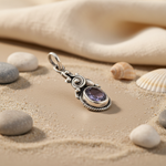 将图像加载到图库查看器中， 925 Silver Amethyst Pendant for Women | Gemstone Jewelry Gift
