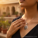 将图像加载到图库查看器中， 925 Silver Blue Topaz Pendant for Women | Gemstone Jewelry
