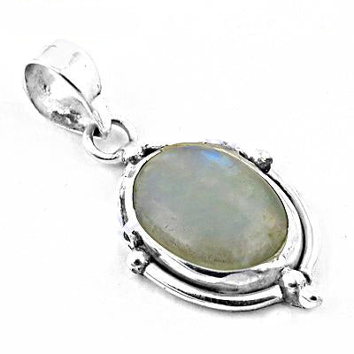 925 silver moonstone pendant for women | gemstone jewelry