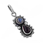 Load image into Gallery viewer, 925 Silver Garnet &amp; Moonstone Pendant for Women | Gemstone Jewelry
