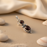 将图像加载到图库查看器中， 925 Sterling Silver Garnet Pendant for Women | Gemstone Jewelry
