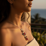 将图像加载到图库查看器中， 925 Silver Carnelian Pendant for Women | Gemstone Jewelry
