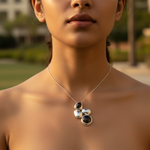 Load image into Gallery viewer, 925 Silver Smoky Quartz Pendant for Women | Daily Wear Gift
