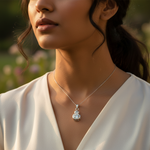 将图像加载到图库查看器中， 925 Silver Cubic Zirconia Pendant for Women | Elegant Jewelry
