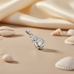 将图像加载到图库查看器中， 925 Silver Cubic Zirconia Pendant for Women | Elegant Jewelry
