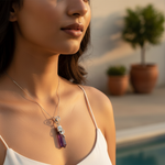将图像加载到图库查看器中， 925 Silver Amethyst Pendant for Women | Gemstone Jewelry
