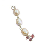 Load image into Gallery viewer, Silver Pearl &amp; Pink Tourmaline Pendant | Women's Jewelry Gift
