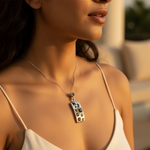 将图像加载到图库查看器中， 925 Silver Gemstone Pendant for Women | Modern Jewelry Gift
