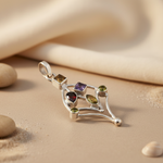 将图像加载到图库查看器中， 925 Sterling Silver Gemstone Pendant for Women | Fashion Jewelry
