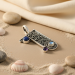 Load image into Gallery viewer, 925 Silver Gemstone Pendant for Women | Boho Style Jewelry
