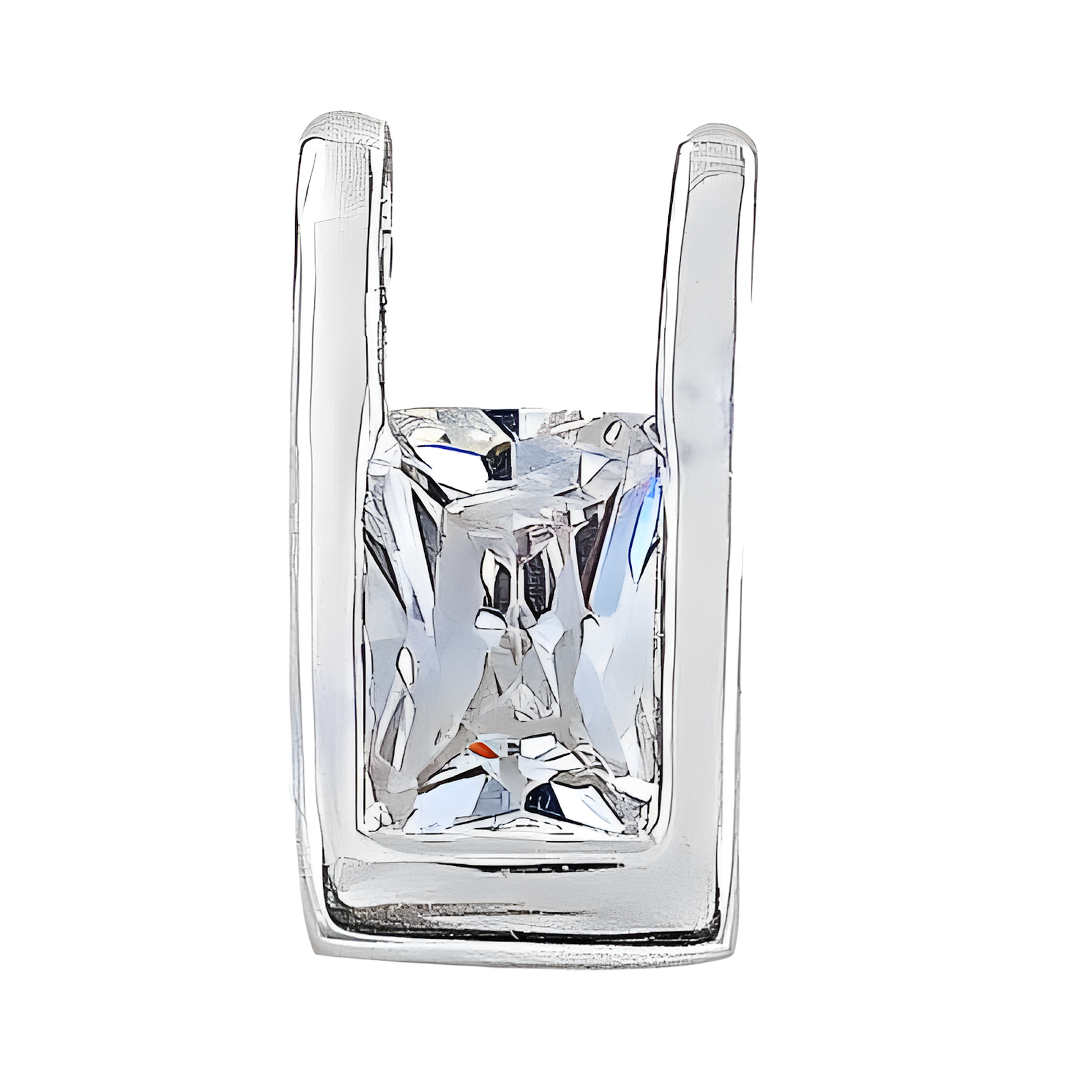 New Fashion Arrival Cubic Zirconia In Silver Pendant Jewelry