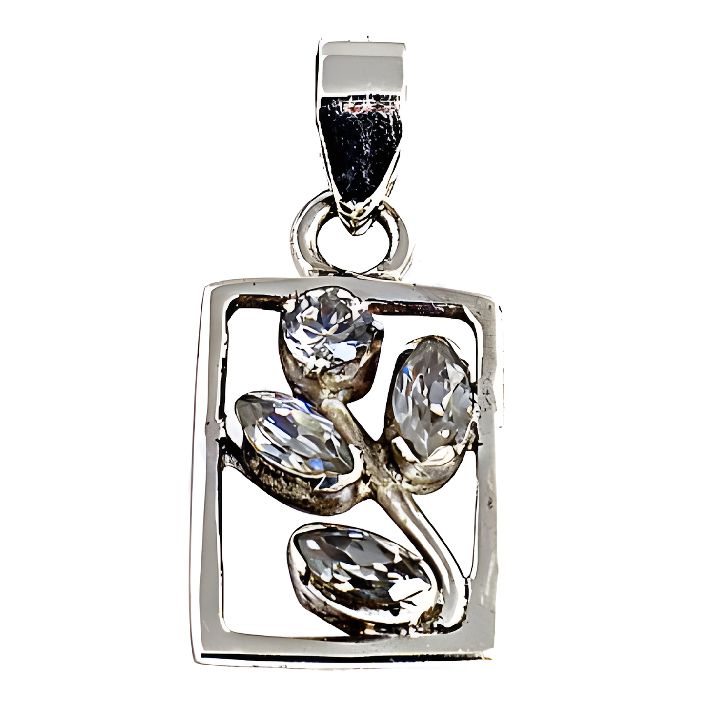 Lastest Luxury Cubic Zirconia Silver Pendant