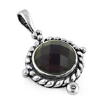 将图像加载到图库查看器中， 925 Silver Black Onyx Pendant for Women | Gemstone Jewelry
