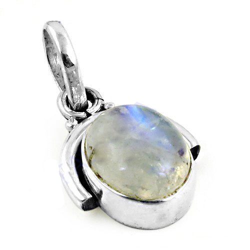 925 silver moonstone pendant for women | gemstone jewelry