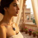 Load image into Gallery viewer, 925 Silver Lapis Lazuli Pendant for Women | Gemstone Jewelry
