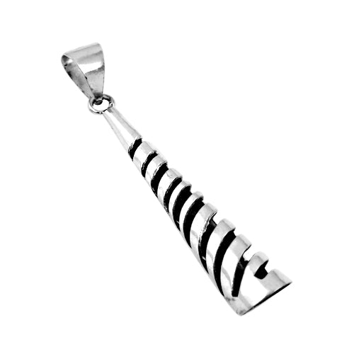 925 silver spiral pendant necklace for women | unique jewelry