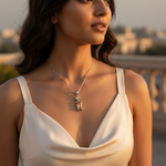 将图像加载到图库查看器中， 925 Silver Citrine Pendant for Women | Gemstone Jewelry

