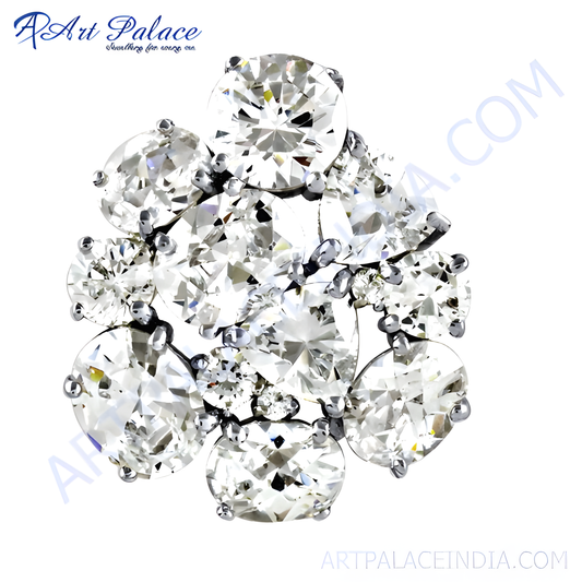 Fashionable Cubic Zirconia Gemstone Pendant