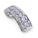 将图像加载到图库查看器中， 925 Silver Tanzanite Pendant for Women | Gemstone Jewelry
