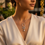 将图像加载到图库查看器中， 925 Silver Marquise Dangle Pendant | Women's Jewelry Gift
