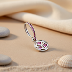 Load image into Gallery viewer, 925 Silver Pink Ruby Pendant for Women | Gemstone Jewelry
