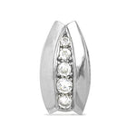 将图像加载到图库查看器中， Silver Cubic Zirconia Pendant for Women | Modern Jewelry
