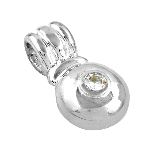 925 Silver Cubic Zirconia Pendant for Women | Gift Jewelry