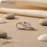 Load image into Gallery viewer, 925 Silver Cubic Zirconia Clasp Pendant for Women | Fine Jewelry
