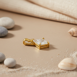 将图像加载到图库查看器中， gold plating Diamond Cut Pendant | For Women | Daily Wear Jewelry
