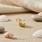 将图像加载到图库查看器中， gold plating Trillion Diamond Pendant for Women | Fine Jewelry Gift
